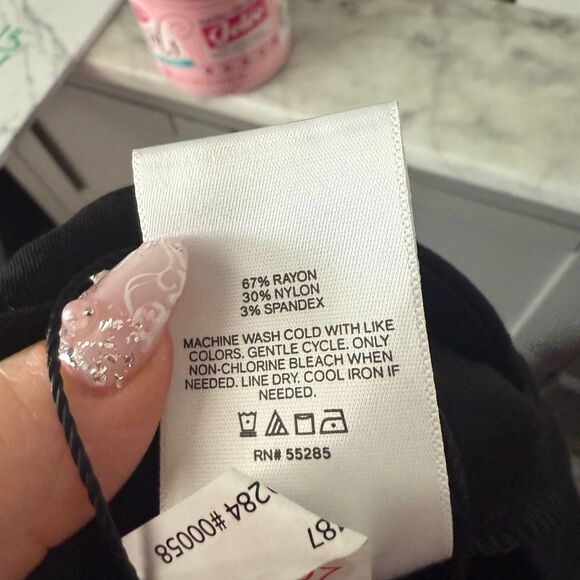 Express Women’s XL Black Columnist Pants Dress Office Core Career New - Picture 7 of 7